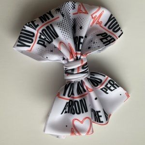 You’re my person bow on nylon